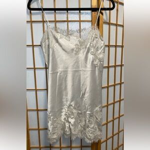 Victoria's Secret White Satin Lingerie vintage